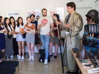 The Asian Day at MUP Offered a Unique Exhibition of Japanese Historical Items