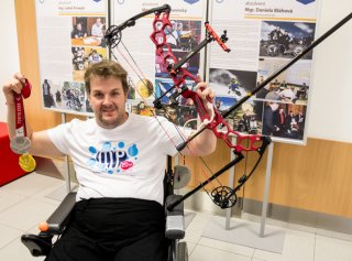 David Drahonínský přidal další paralympijskou medaili do své sbírky